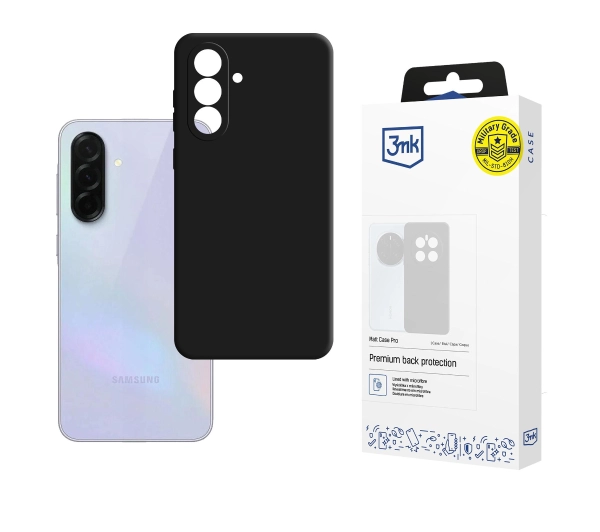 Фото - Чохол 3MK Matt Case Pro do Galaxy A36 5G Czarny 