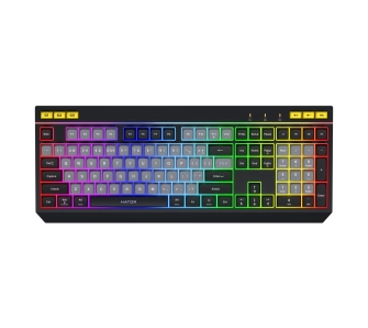 Klawiatura membranowa Hator Icefall Czarno-szary