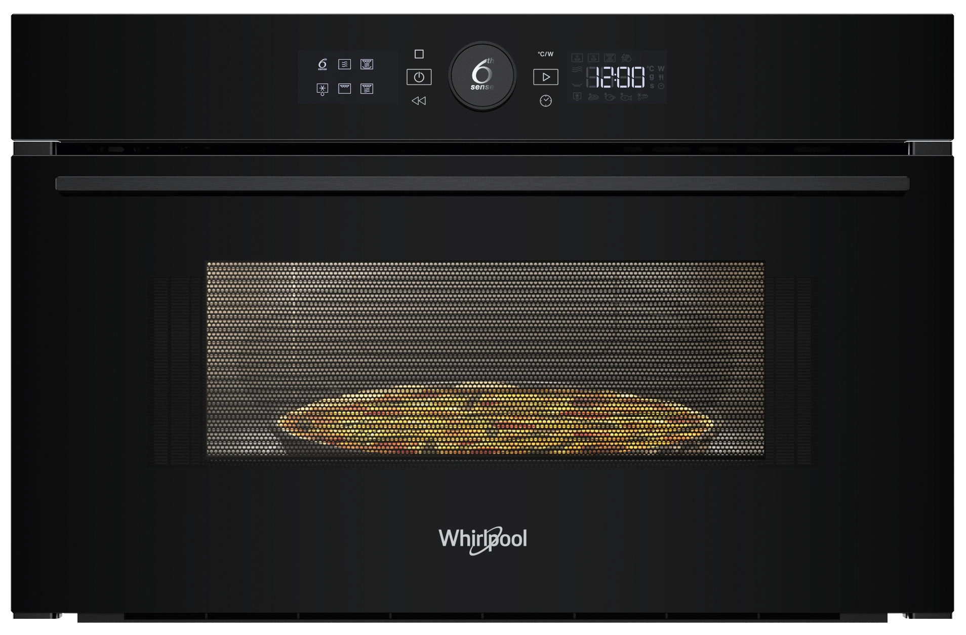 Kuchenka mikrofalowa Whirlpool W5 Collection WMD54MB Crisp Grill Czarny
