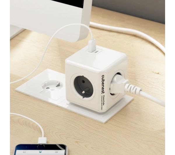 Cubenest PowerCube Original PC220 USB PD 20W Szary