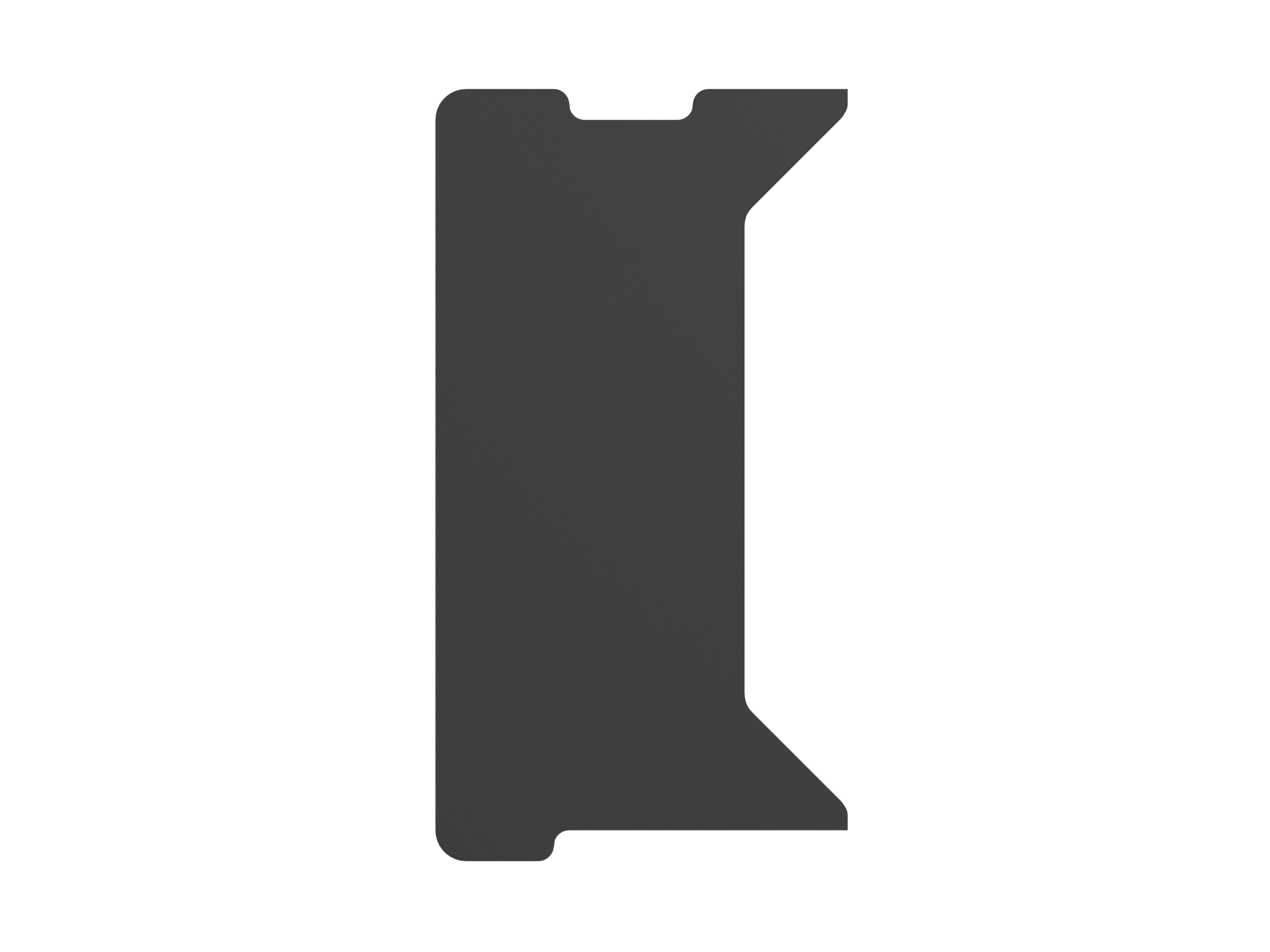 Blat Genesis Holm Modular Boczny Lewy 40cm Czarny