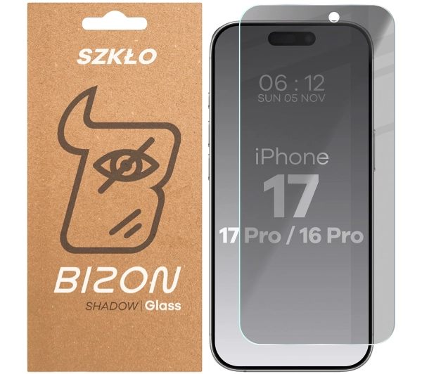 Bizon Clear Shadow do iPhone 16 Pro/17/17 Pro