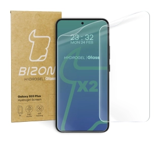 Bizon na ekran Hydrogel do Galaxy S23 Plus 2 sztuki