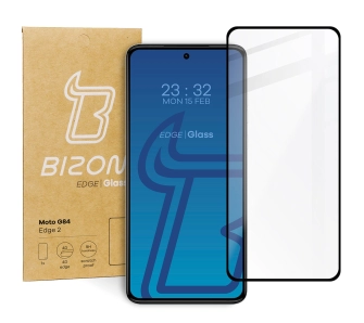 Szkło hartowane Bizon pełne Edge 2 do Motorola Moto G84