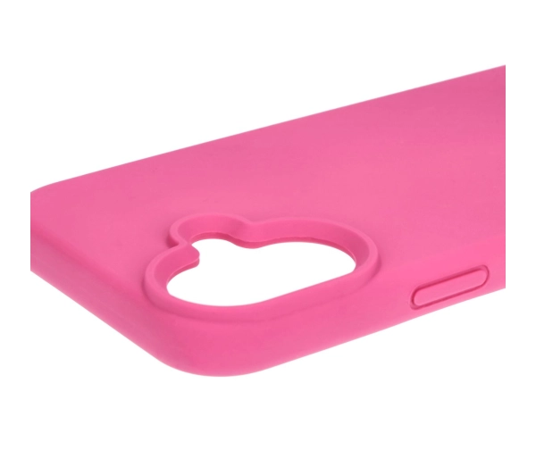 Bizon Silikonowe Soft do iPhone 16 Fuksja