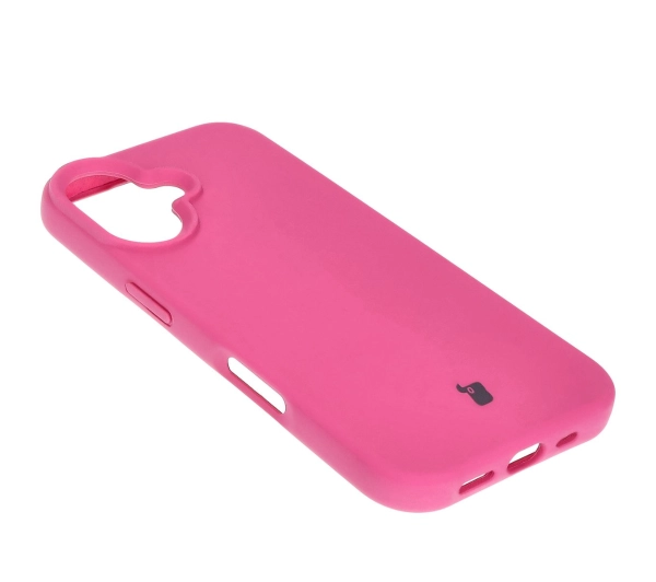 Bizon Silikonowe Soft do iPhone 16 Fuksja