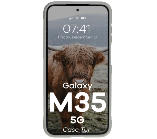 Bizon Tur do Samsung Galaxy M35 5G Light Grey
