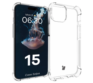 Bizon Elastyczne Salpa do iPhone 15 Przezroczysty