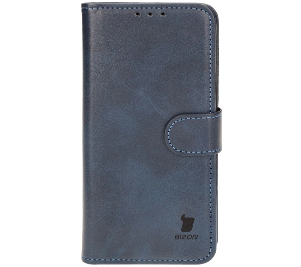Bizon z klapką Pocket do iPhone 16 Granatowy