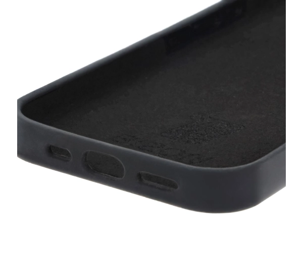 Bizon Silikonowe Soft do iPhone 16 Czarny