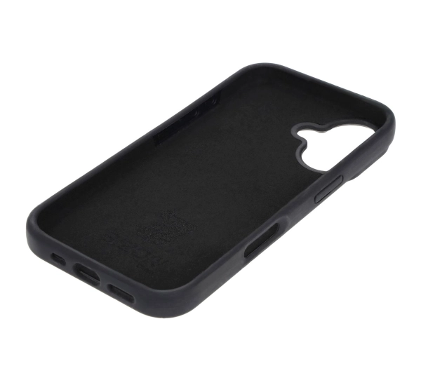 Bizon Silikonowe Soft do iPhone 16 Czarny