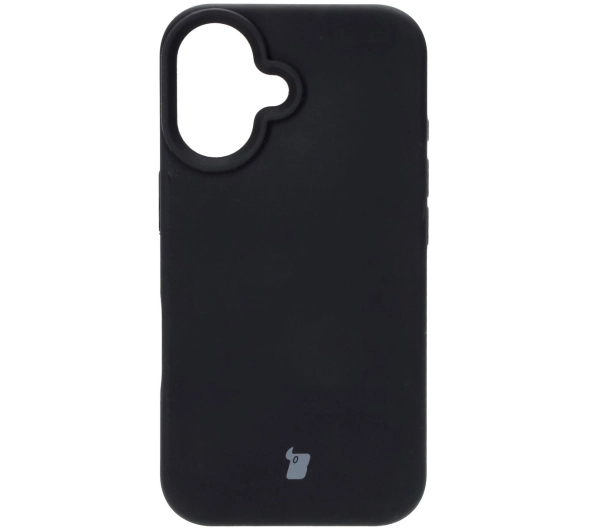 Bizon Silikonowe Soft do iPhone 16 Czarny