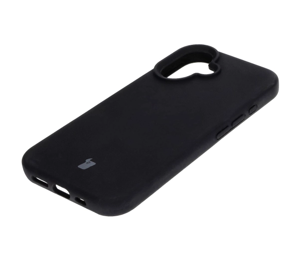 Bizon Silikonowe Soft do iPhone 16 Czarny