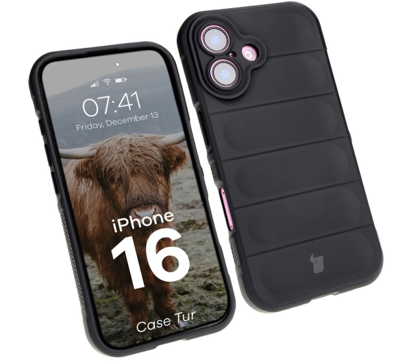 Bizon Tur do iPhone 16 Black