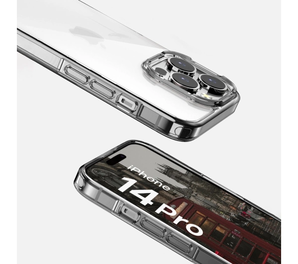 Bizon Halo do iPhone 14 Pro Przezroczyste