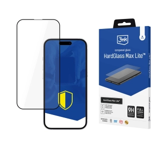 Szkło hartowane 3mk HardGlass Max Lite do iPhone 16E