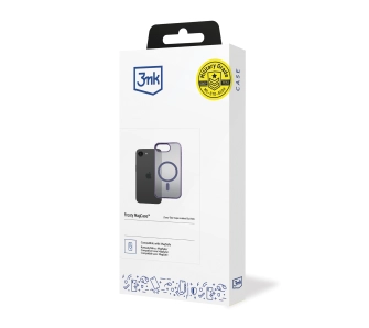 Etui 3mk Frosty MagCase iPhone16e Fioletowy