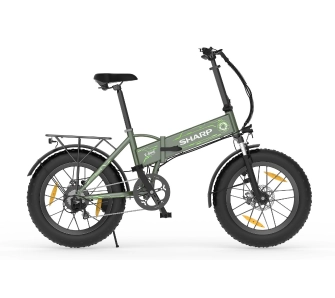 Rower elektryczny Sharp BK-FS08E-GG Zielony