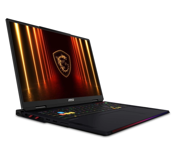MSI Raider 18 HX AI A2XWJG-221PL 18" 120Hz Ultra 9 285HX 64GB RAM 4TB Dysk SSD RTX5090 DLSS4 Win11 Pro Czarny Funkcje AI - Kup na Raty - RRSO 0%