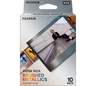 Wkład do aparatu Fujifilm Instax Wide Brushed Metallics 10 szt