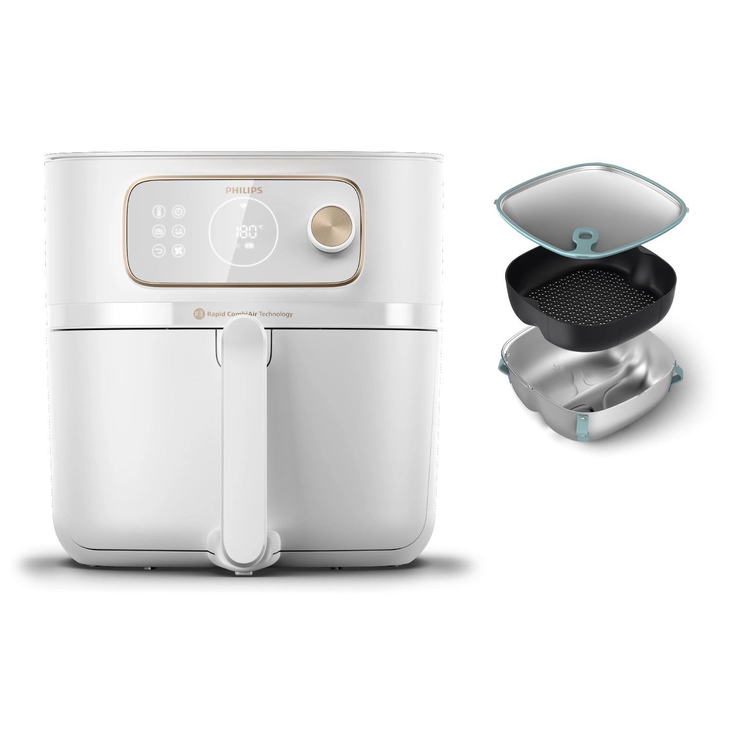 фото Мультипіч (аерофритюрниця) Philips Ovi Smart XXL HD9876/25