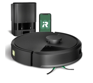 iRobot Roomba 105 Combo Funkcja mopowania Stacja oczyszczająca Tworzenie mapy pomieszczenia 59dB Czarny - ⚡ EURO HIT CENOWY! ⚡ - Kup na Raty - RRSO 0%