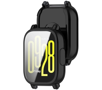 Nakładka na tarczę Bizon Felipe do Xiaomi Redmi Watch 5 Lite Czarny