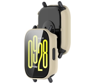 Bizon ze szkłem do Xiaomi Redmi Watch 5 Lite Beżowy