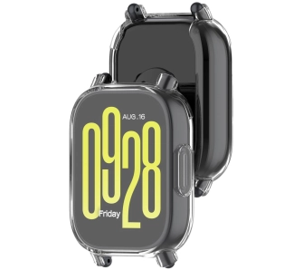 Nakładka na tarczę Bizon Felipe do Xiaomi Redmi Watch 5 Lite Przezroczysty