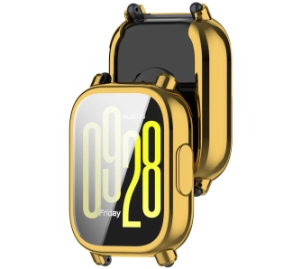 Nakładka na tarczę Bizon Felipe do Xiaomi Redmi Watch 5 Lite Złoty