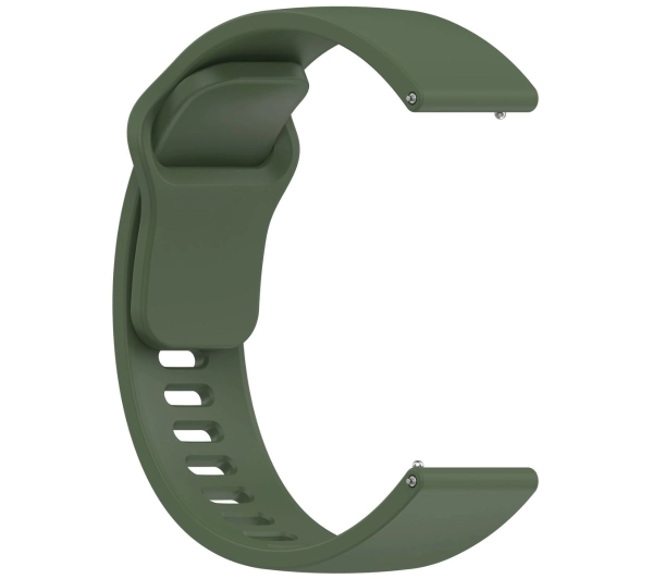 Bizon Strap Watch Silicone Pro H QuickRelease 22mm ciemnozielony