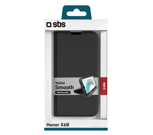 SBS Wallet Mag do Honor X6b Czarny