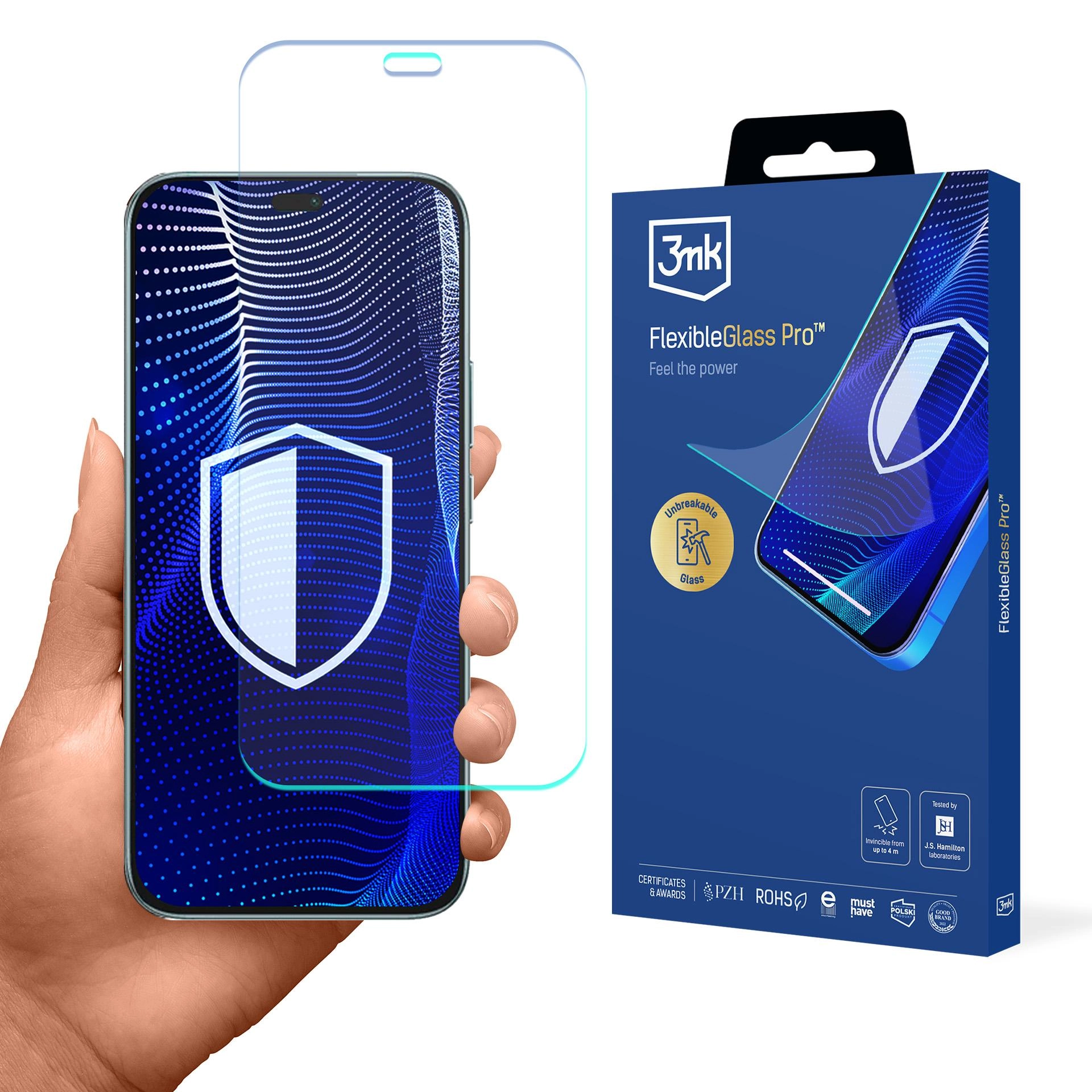 Szkło hybrydowe 3mk FlexibleGlass Pro do Honor X8c