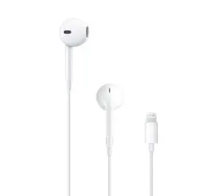 Apple EarPods ze złączem Lightning Douszne Mikrofon Biały - ⚡ BESTSELLERY ⚡