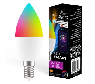 Żarówka LED Extralink C37 E14 385lm 4,5W RGB 1szt.
