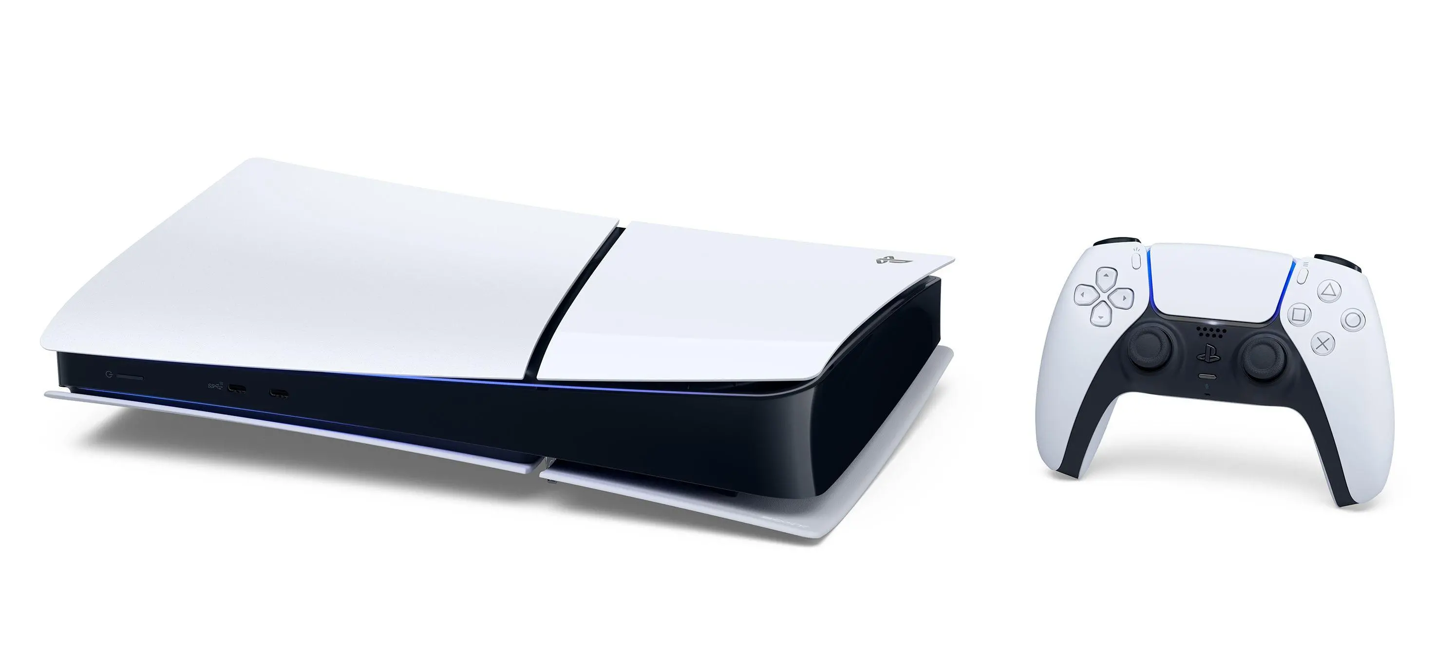 Konsola Sony PlayStation 5 Digital Slim D Chassis (PS5) 1TB Zestaw Fortnite Cobalt + Kierownica Thrustmaster T128