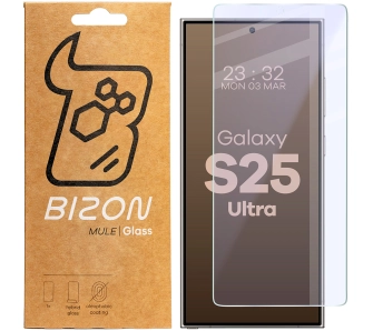 Szkło hybrydowe Bizon elastyczne Mule do Galaxy S25 Ultra