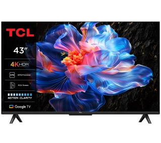 TCL 43V6C 43" LED 4K Google TV Dolby Vision Dolby Atmos HDMI 2.1 DVB-T2 - Kup na Raty - RRSO 0%