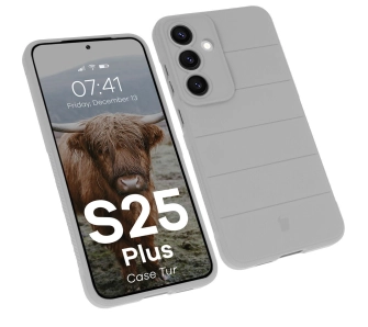Etui Bizon Tur do Galaxy S25 Plus Jasnoszary