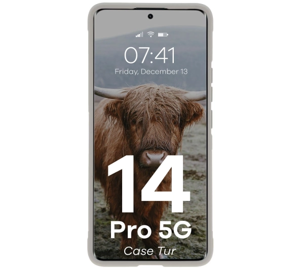 Bizon Tur do Xiaomi Redmi Note 14 Pro 5G / Poco X7 Jasnoszary