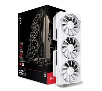 Karta graficzna XFX Swift Radeon RX 9070 OC White Triple Fan Gaming Edition 16GB GDDR6 256bit FSR