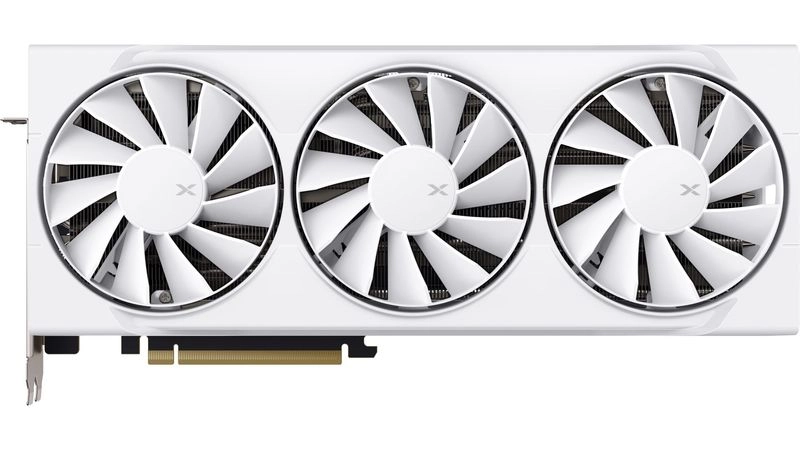 фото Відеокарта XFX Swift AMD Radeon RX 9070 OC White Triple Fan Gaming Edition (RX-97SWFB3W9)