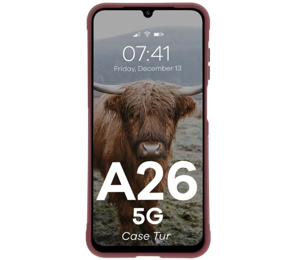Bizon Tur do Galaxy A26 5G Ciemnofioletowy