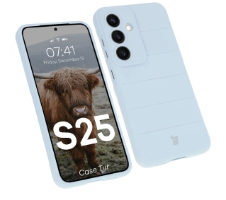 Bizon Tur do Galaxy S25 Jasnoniebieskie