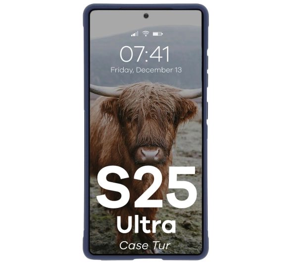 Bizon Tur do Galaxy S25 Ultra Granatowy
