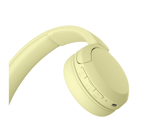 Sony WH-CH520 Nauszne Bluetooth 5.2 Żółty - ⚡ BESTSELLERY ⚡
