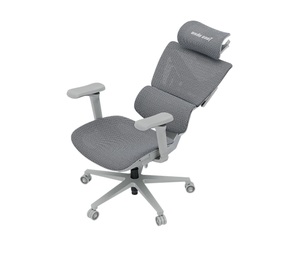 Anda Seat X-Air Pro XL Gamingowy do 120kg Tkanina Szary - Kup na Raty - RRSO 0%