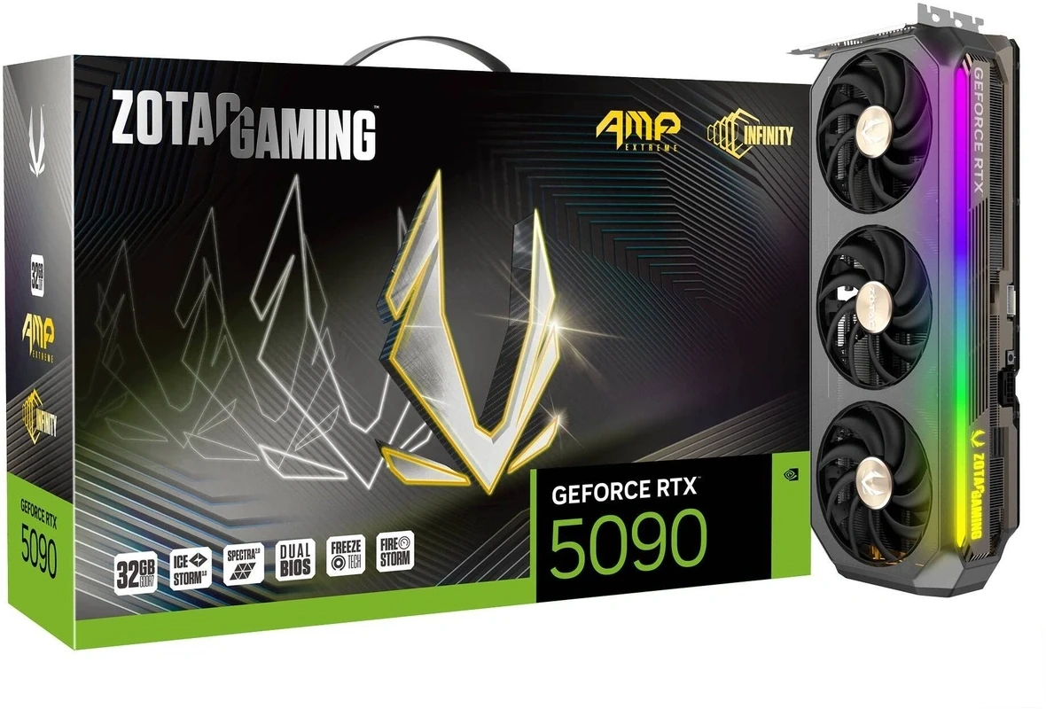 Karta graficzna Zotac GAMING GeForce RTX 5090 AMP Extreme INFINITY 32GB GDDR7 512bit DLSS 4
