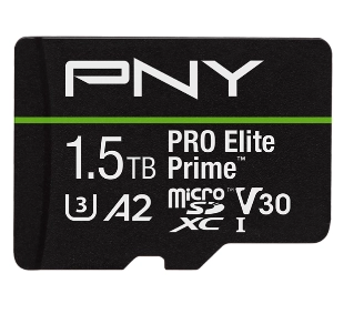 PNY microSDXC PRO Elite Prime 1,5TB 200/150 MB/s V30 A2 - Kup na Raty - RRSO 0%