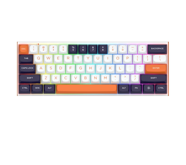 Redragon K683WBO-RGB-M FIDD Biało-granatowy